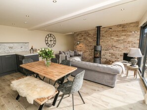 Fireplace - Saddlers: Charming Home in Fulford (Stone)