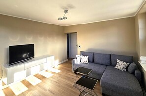 TV, stereo - Haus am Walde - Ground floor - Bright vacation apartment in Haus am Walde on the ground floor, 380 m to the (Wyk auf Föhr)