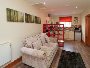 Living area - Stable Cottage, Otterburn. TV. (Newcastle upon Tyne)