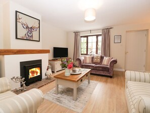 Fireplace - Blueberry Cottage, Cerne Abbas (Dorchester)