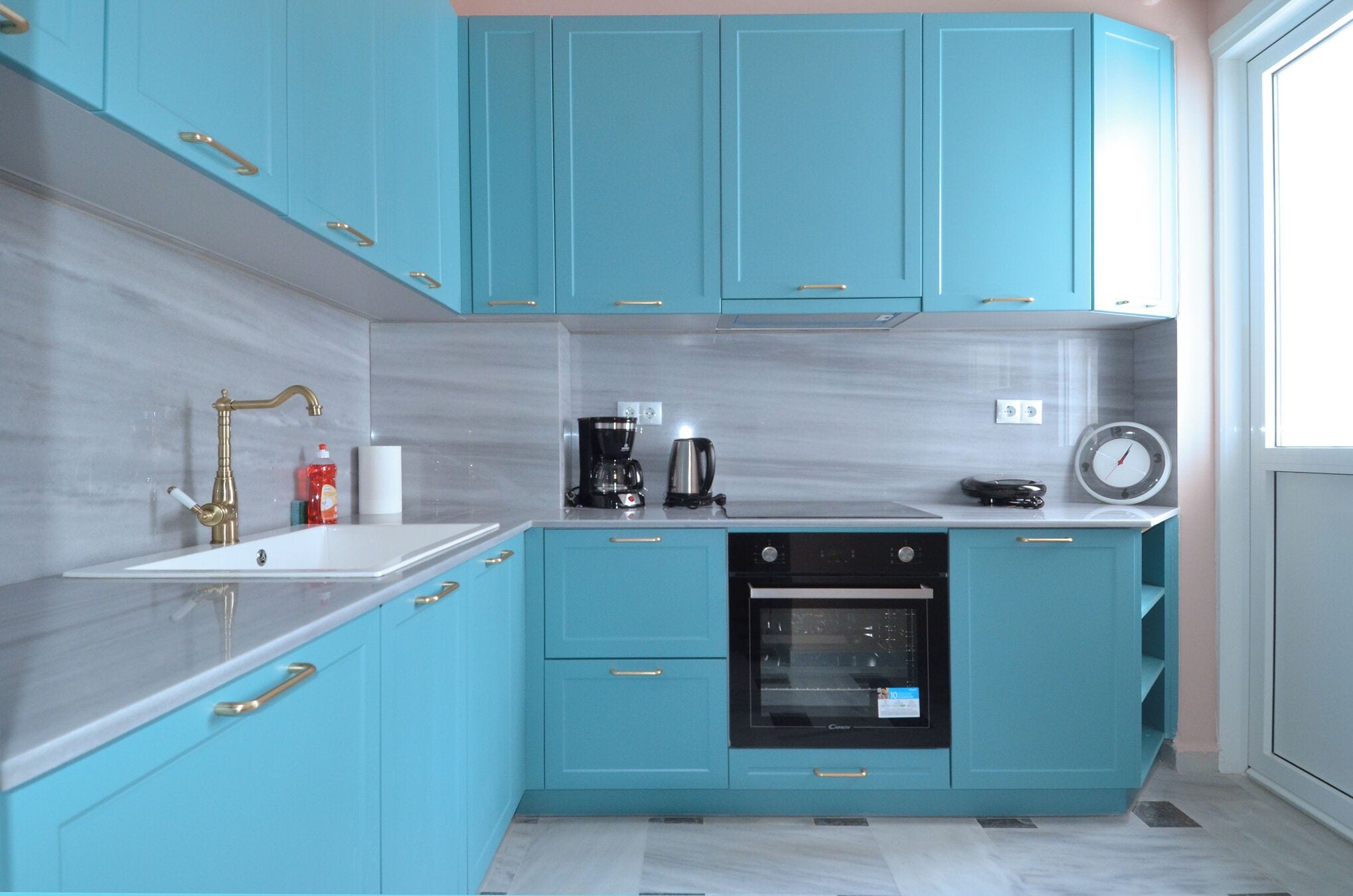 Apartment, City View | Private kitchen