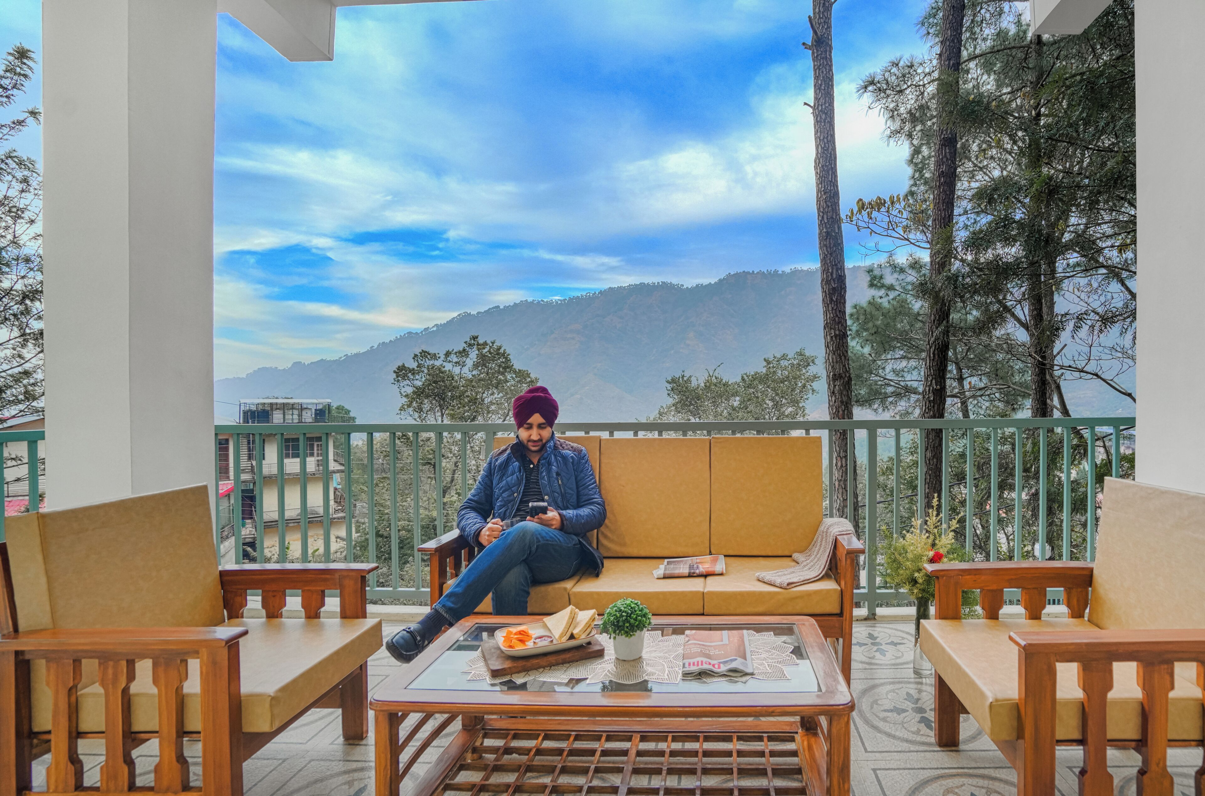 Vista desde la propiedad