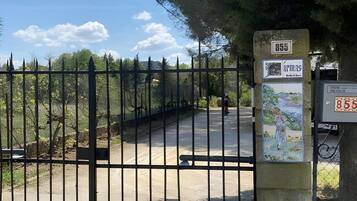 Overnattingsstedets uteområder