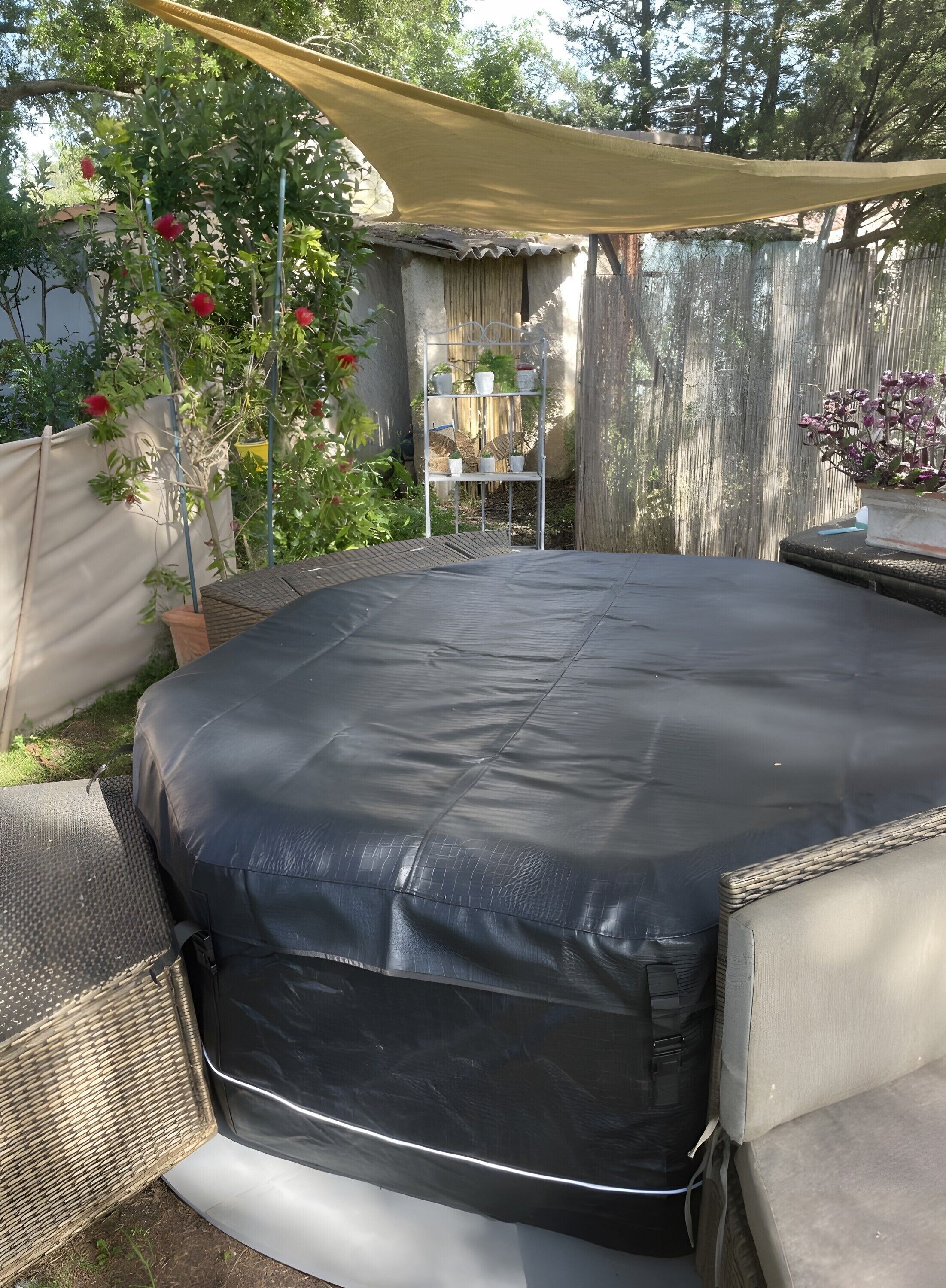 Enceinte de l’hébergement