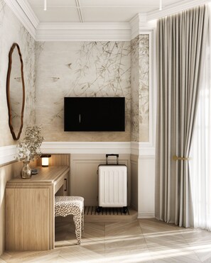 Basic Double Room, Garden View | Interior - Heritage Hotel Zagreb Dubrovik (Dubrovnik)