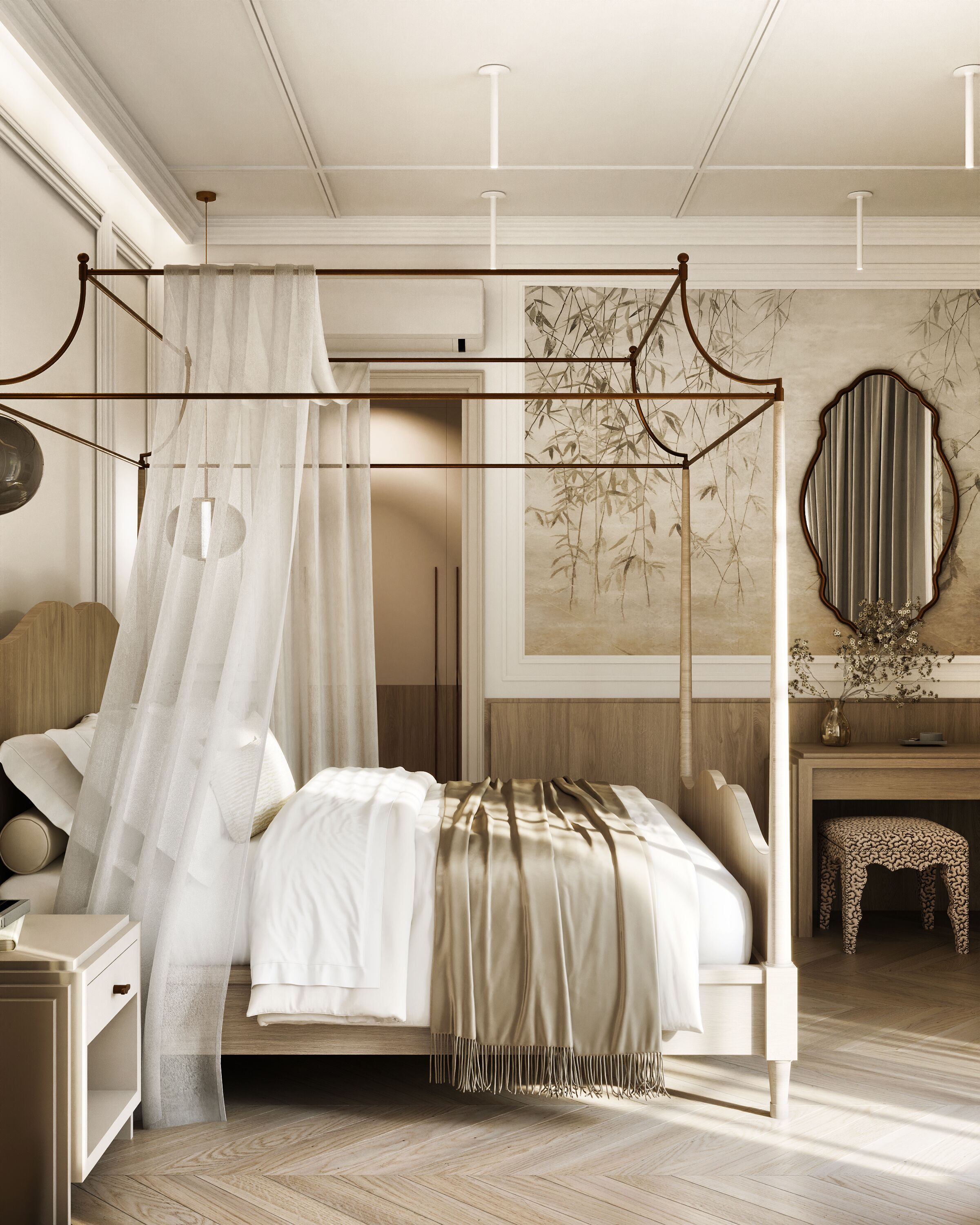 基本雙人房, 花園景觀