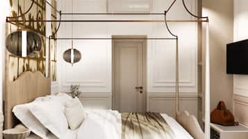 Phòng Suite Junior, ban công, quang cảnh vườn