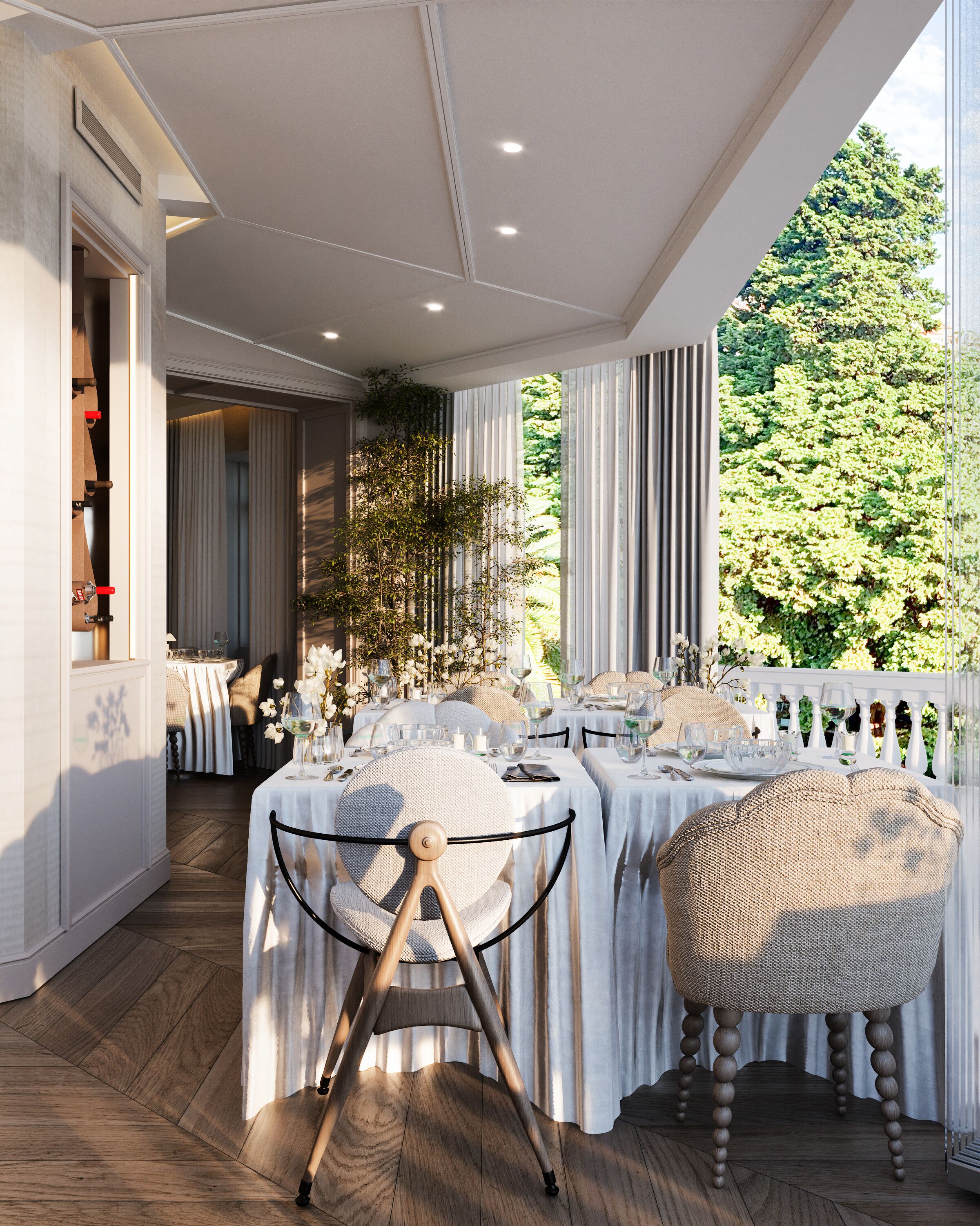 Restaurante al aire libre