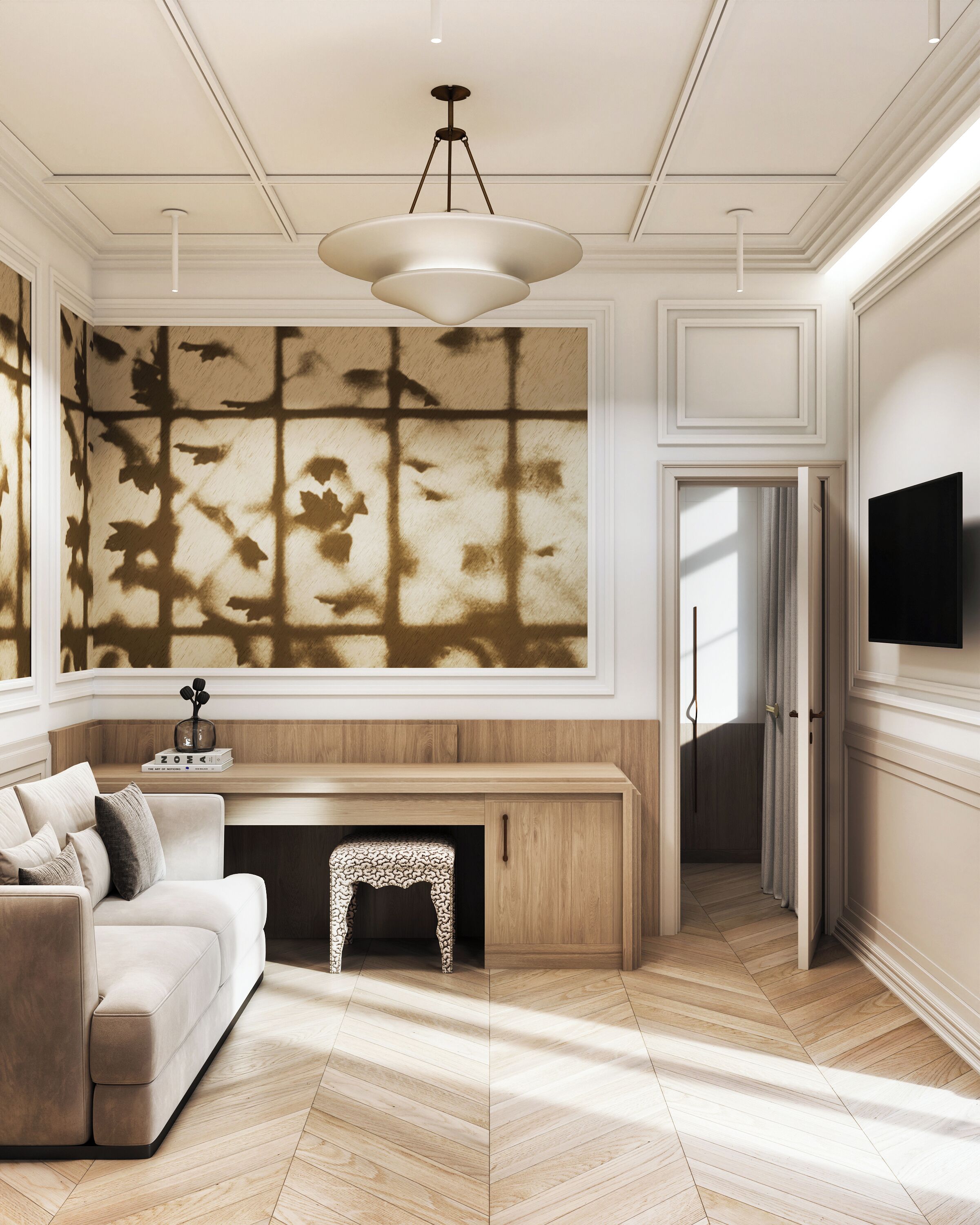 Junior Suite, Balcony, Garden View | Living area