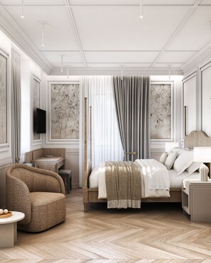 Classic-Doppelzimmer, Gartenblick