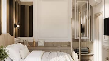 Classic Double or Twin Room | Hypo-allergenic bedding, in-room safe, desk, free WiFi