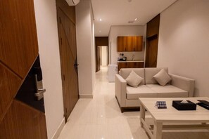 Appartement, 1 chambre | Aire de séjour