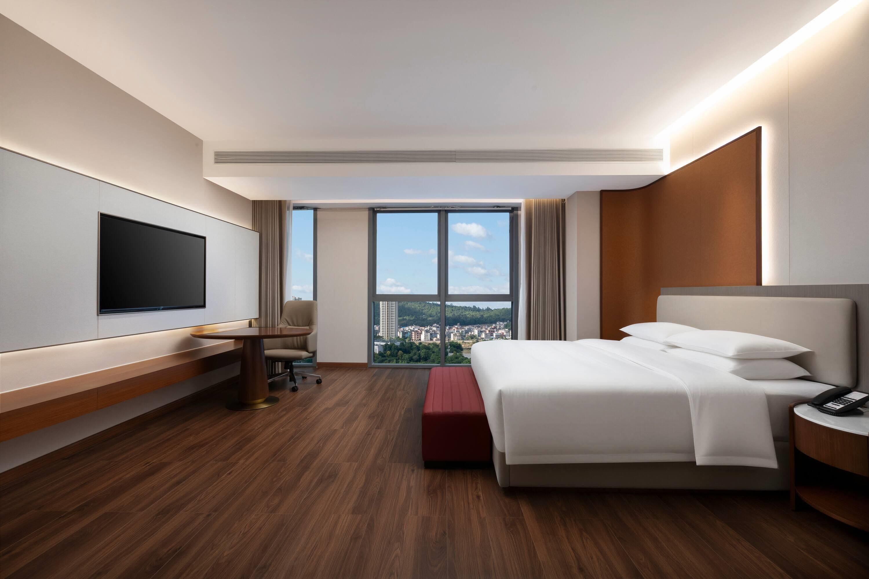 Phòng Deluxe, 1 giường cỡ king, không hút thuốc, quang cảnh vườn