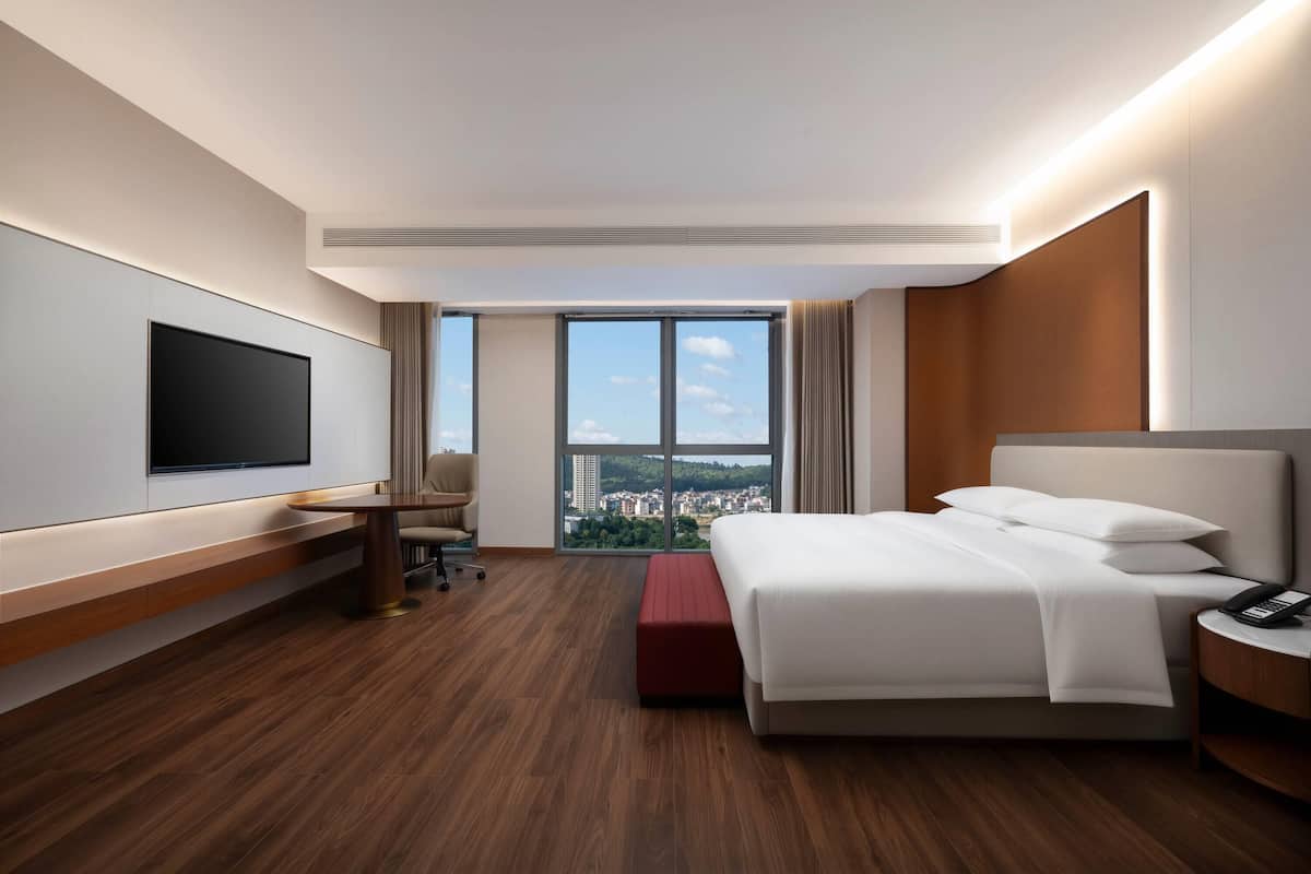 Habitación Deluxe, 1 cama King size, para no fumadores, vista al jardín