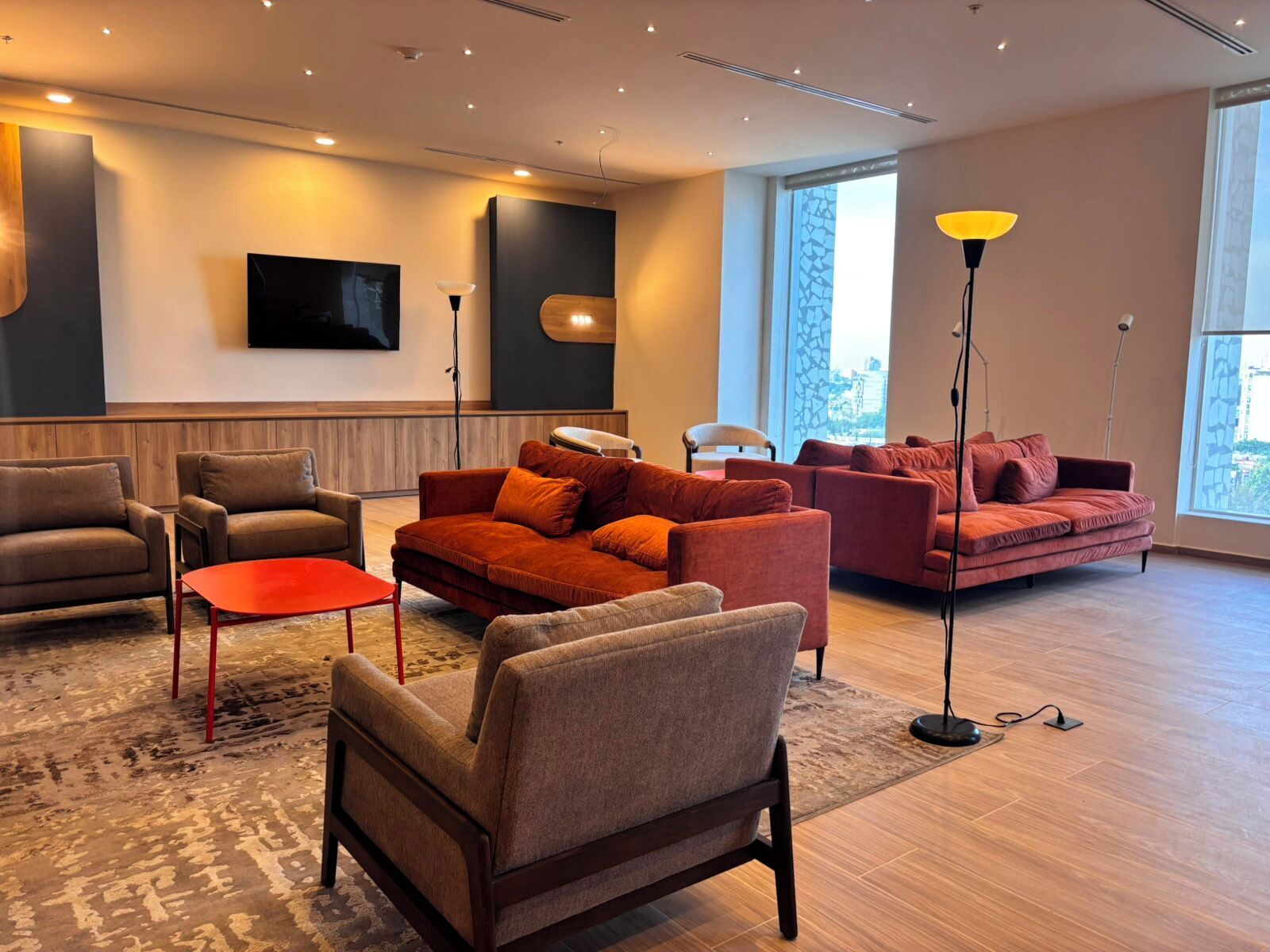 Lobby sitting area