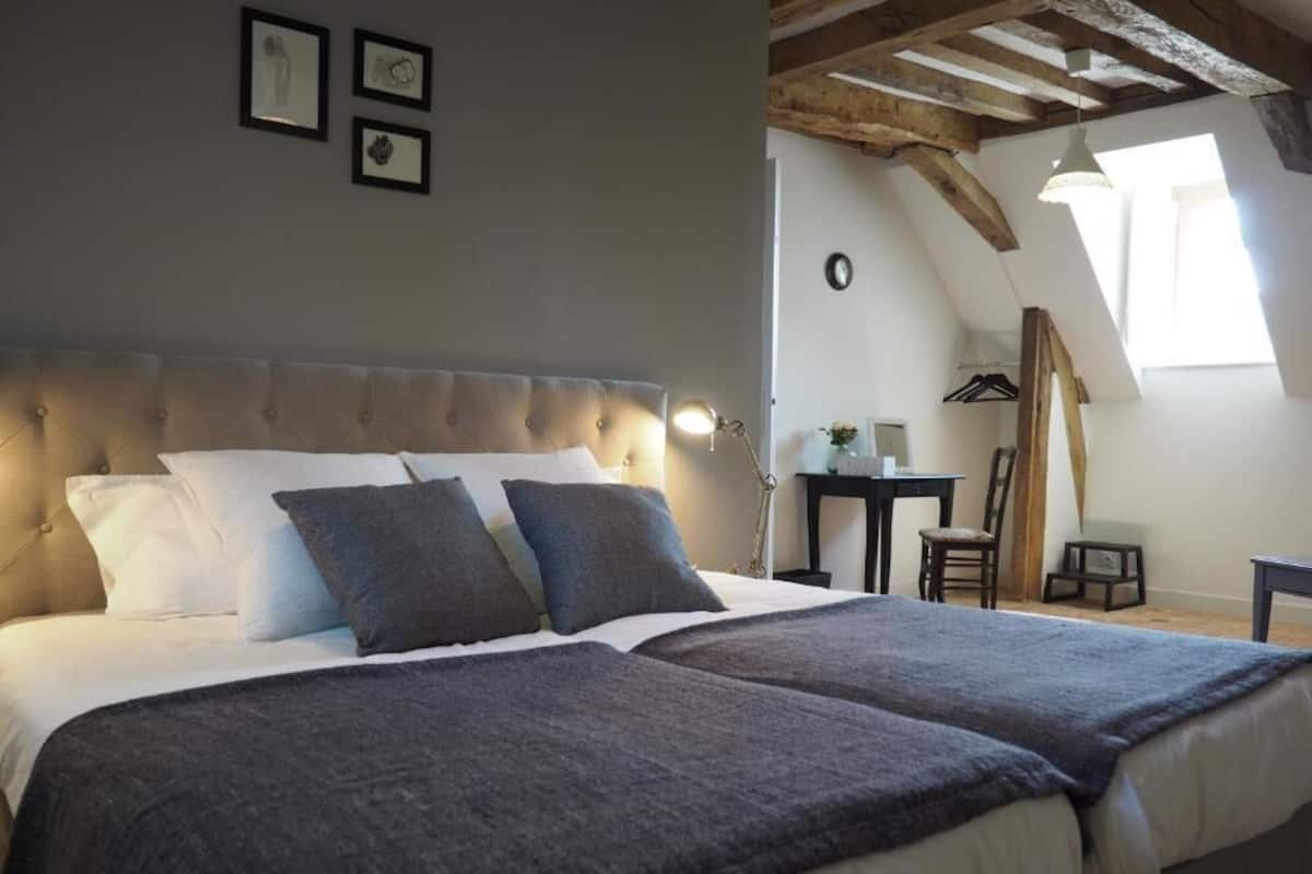 Comfort-Doppel- oder -Zweibettzimmer, Gartenblick