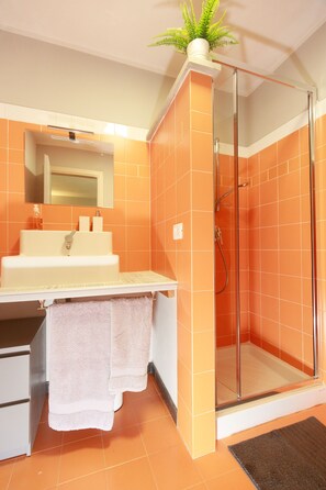 Dusche, Handtücher