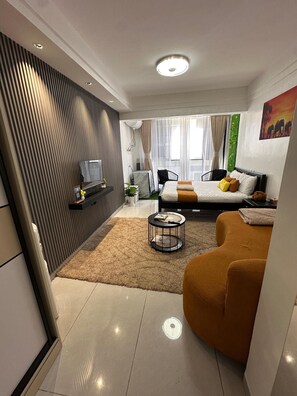 1 bedroom, iron/ironing board, Internet, bed sheets - Cozy Studio apartment close to JKIA and AGR Nairobi terminal (Nairobi)
