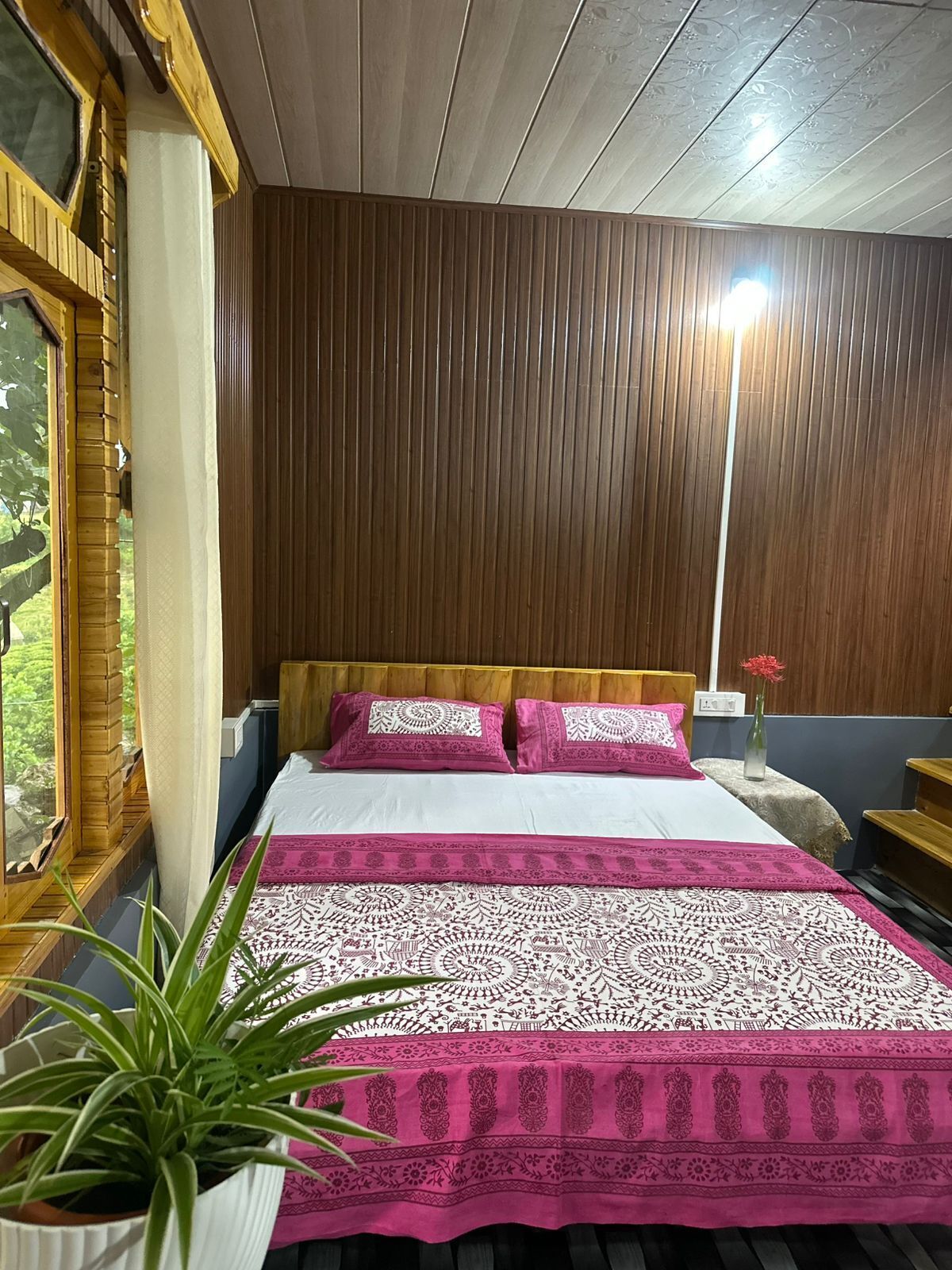 Cottage, vista cortile