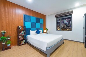 Attico Deluxe, 2 camere da letto, vista mare | Vista dalla camera