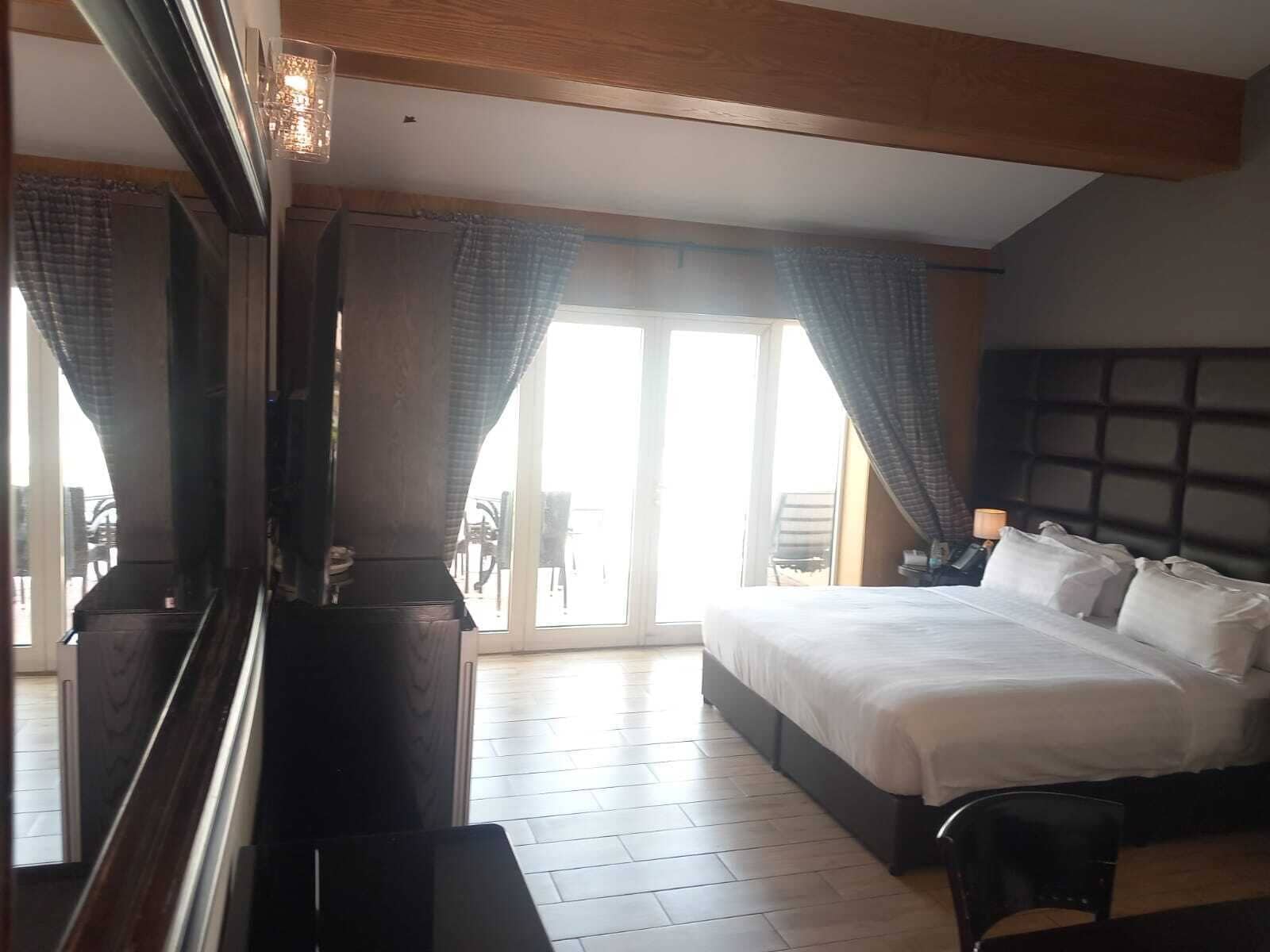 Deluxe tweepersoonskamer, uitzicht op het strand