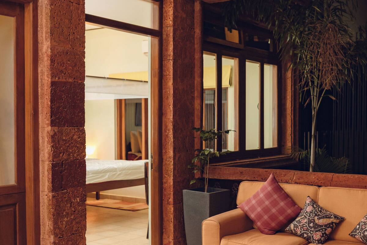 Kamar Deluks, pemandangan kebun | Area keluarga