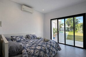 Villa, 4 slaapkamers, privézwembad, uitzicht op tuin | 4 slaapkamers