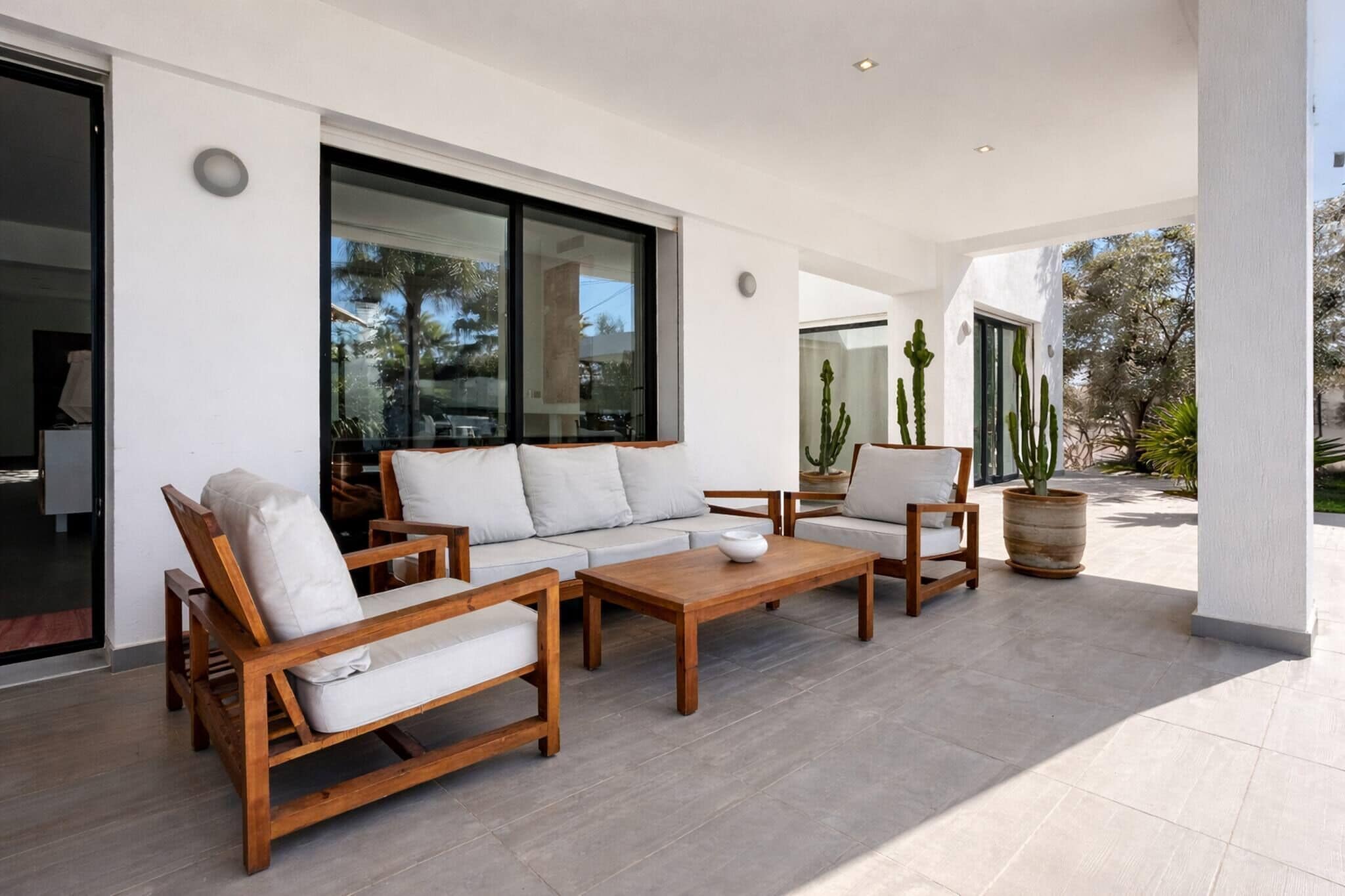 Villa, 4 chambres, piscine privée, vue sur le jardin | Salle de séjour