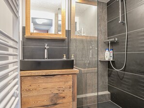 Bathroom - Apartment with pets, mountain view - 6 guests (Aussois)