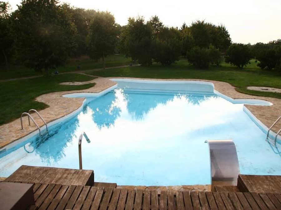 Seasonal outdoor pool