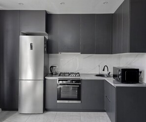 Private kitchen - New stylish apartment (Almaty)