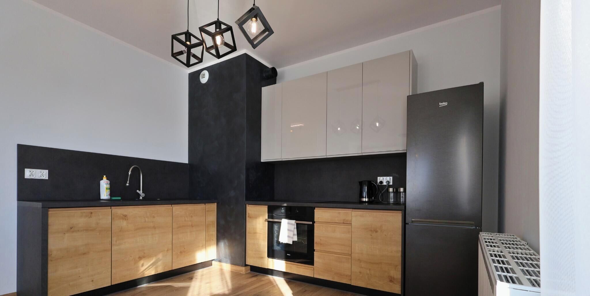 Basic Apartment, Balcony, Lake View | Dapur peribadi