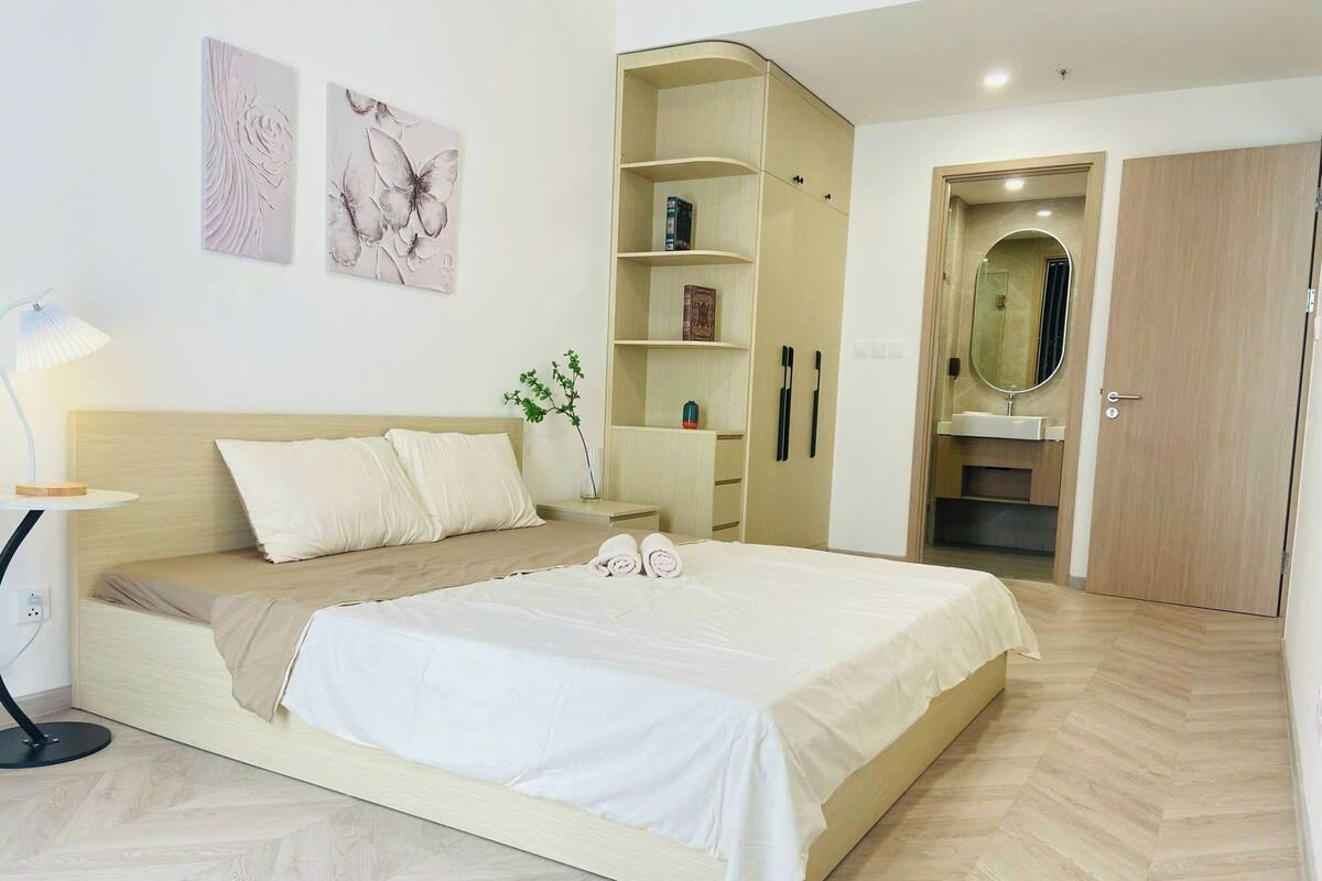 Apartment, 2 Bedrooms, Balcony | Premium bedding, memory-foam beds, desk, blackout curtains