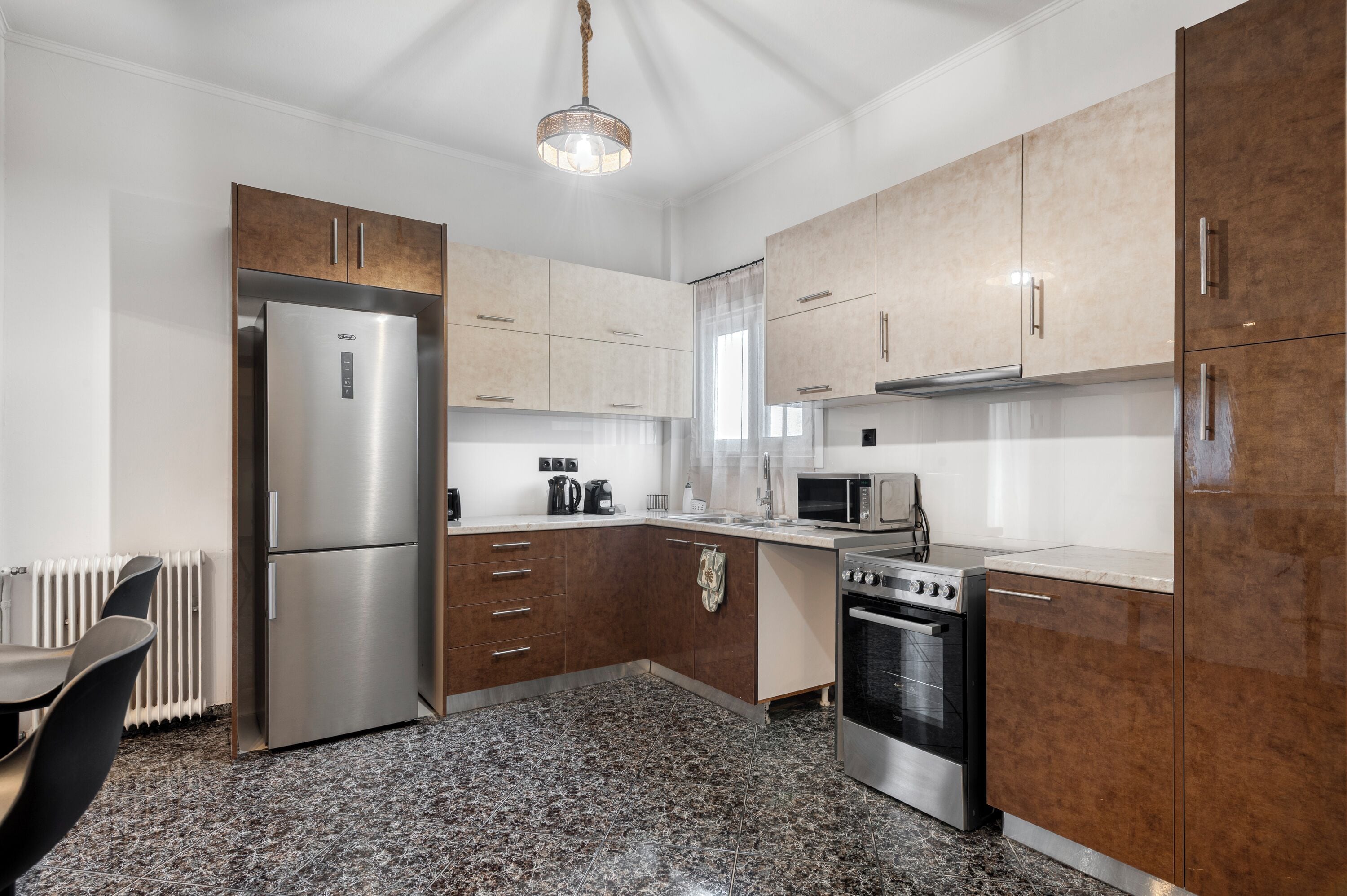 Superior Apartment, Sea View | Private kitchen