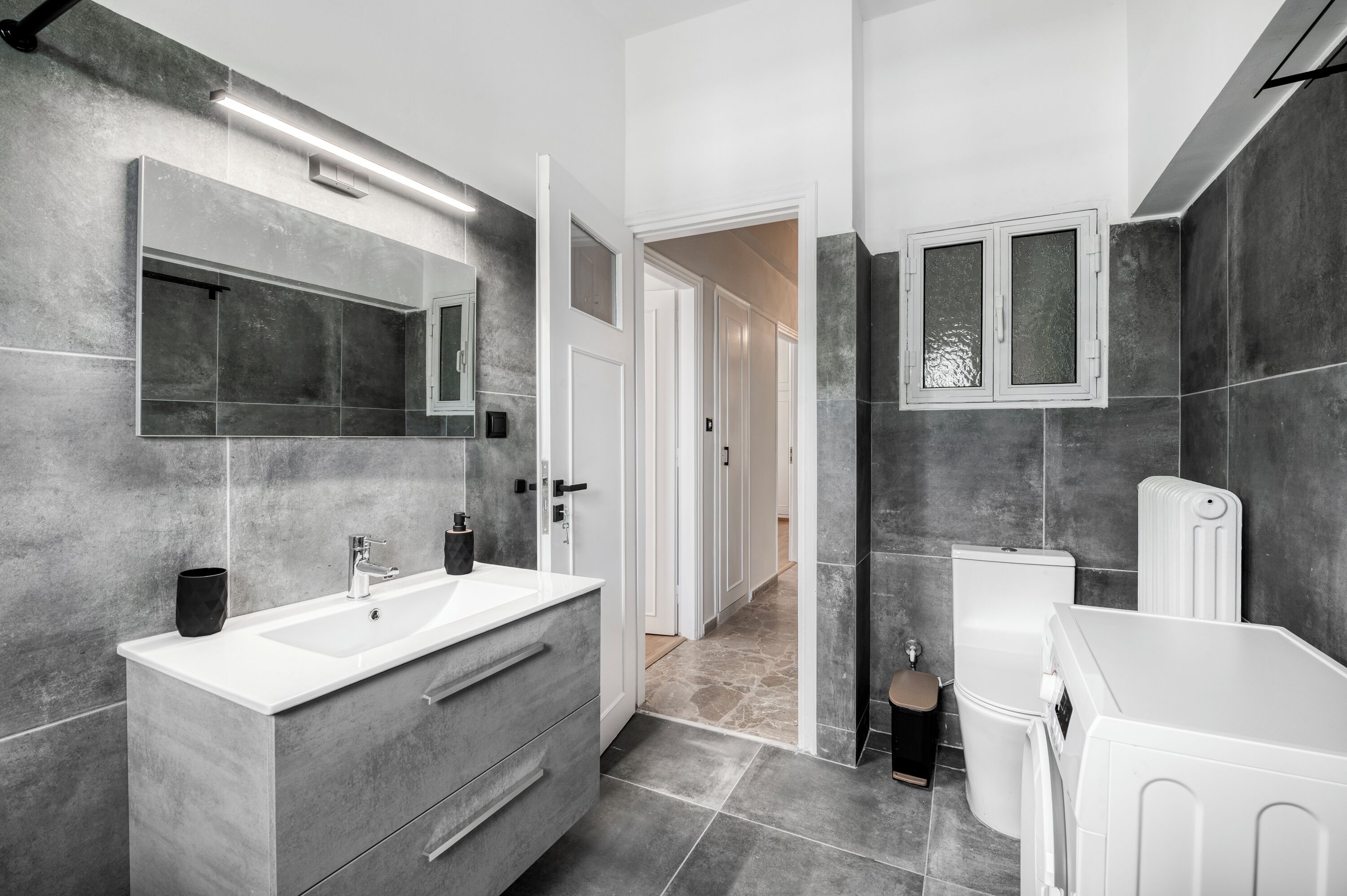 Familienapartment, Stadtblick | Badezimmer