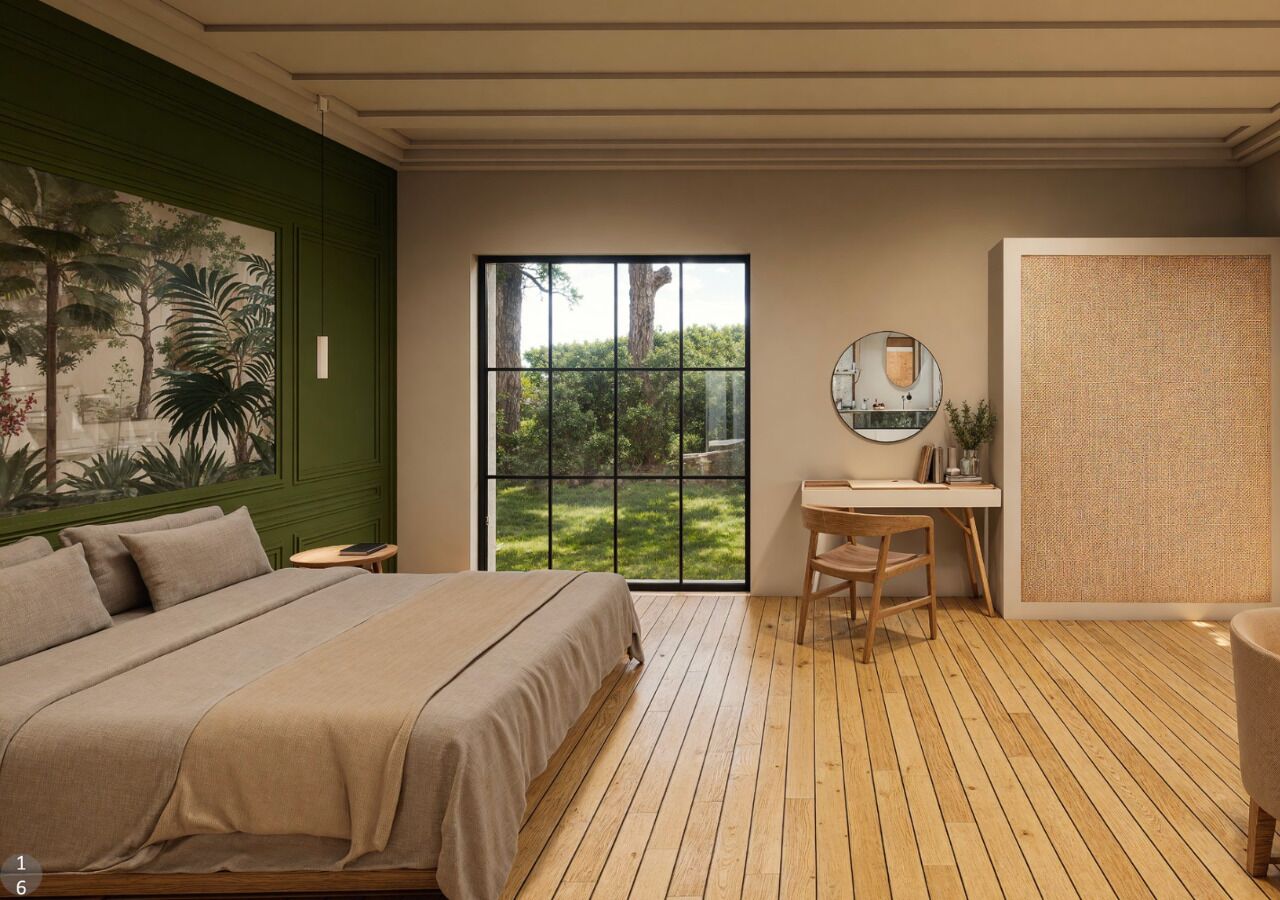 Luksus-suite - udsigt over vingård