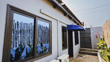 Appartamento, 1 letto matrimoniale con divano letto | Parco della struttura