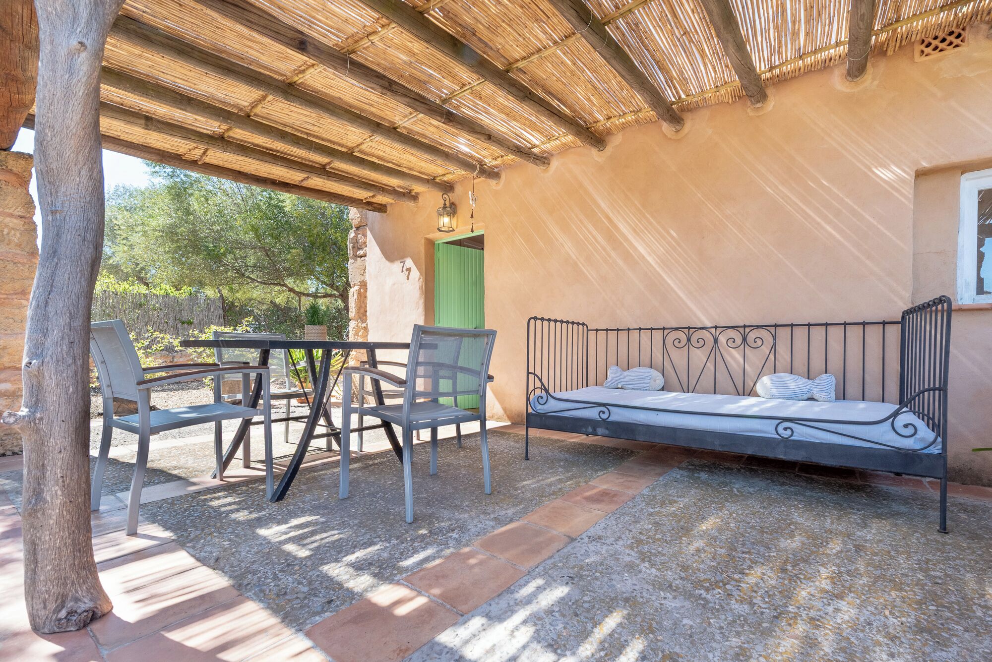 Standard Cottage, 1 Bedroom, Terrace, Garden View | Terrace/patio