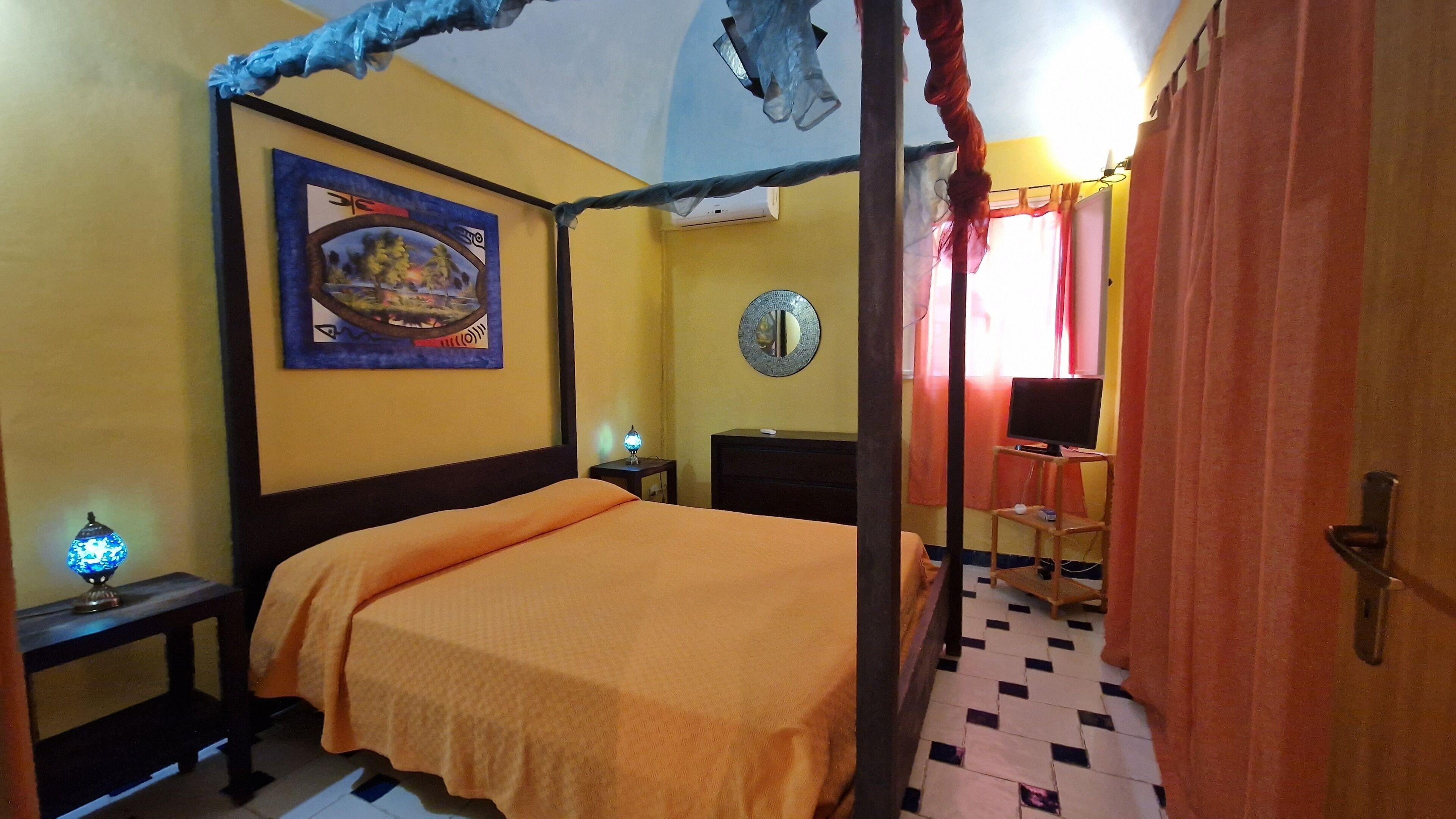 Apartemen, pemandangan kebun