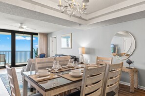 Dining - Let’s Do Sunset: Gulf-Front 3BR Condo, Sleeps 8 (Panama City Beach)