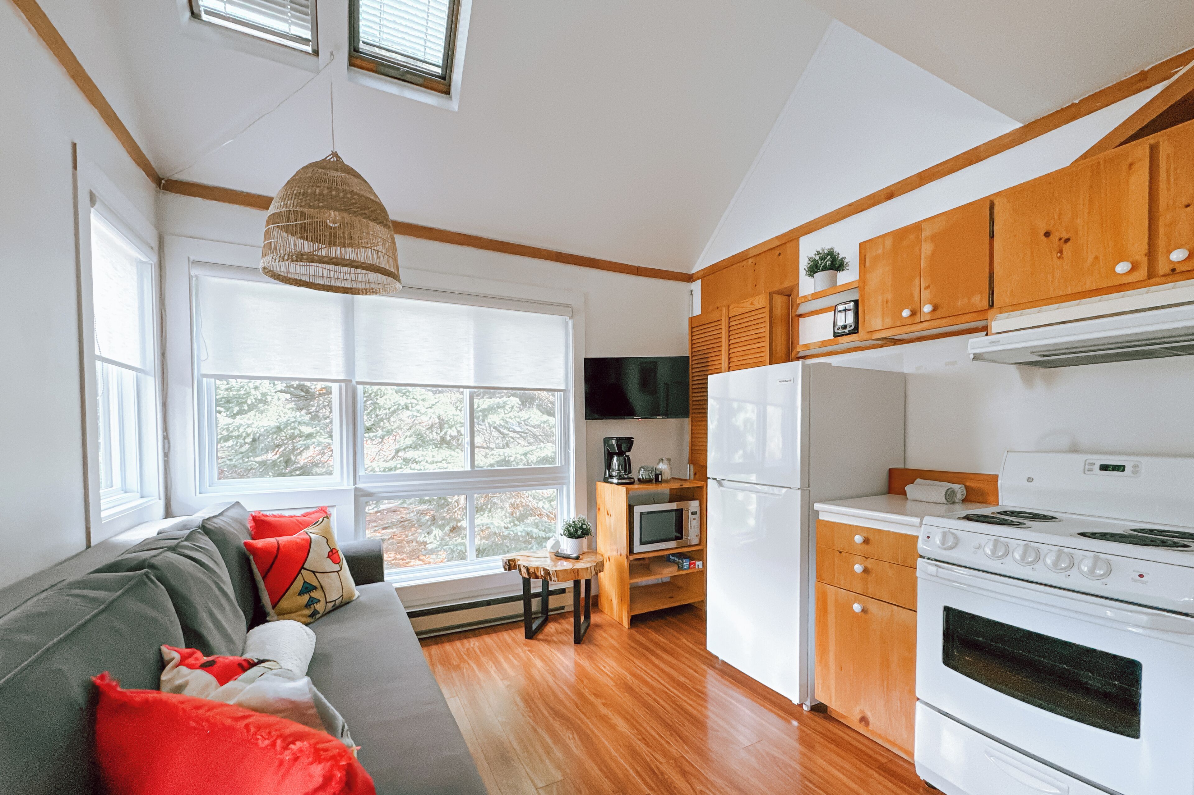 Apartamento, sacada, vista para o pátio | Cozinha privada