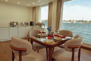 Free daily buffet breakfast - Hathor Ultra Luxury Dahabiya Cruise - Wednesday from Aswan 3 Nights (Aswan)