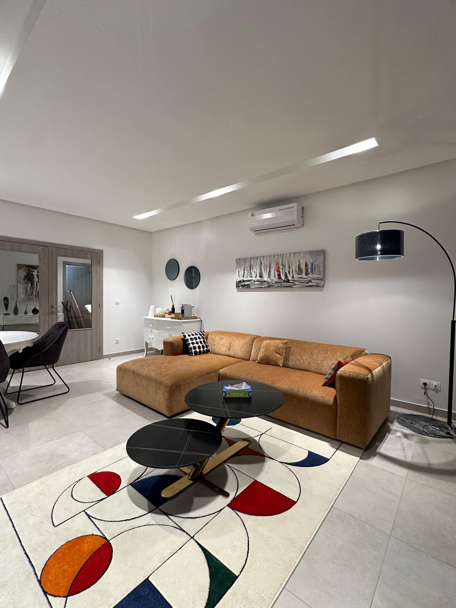 Apartment, Balcony, Sea View | Ruang tamu