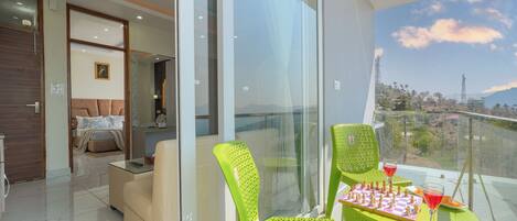 Apartamento Deluxe | Restaurante al aire libre