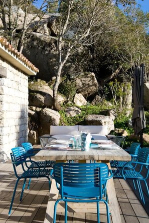 Opções para refeição ao ar livre