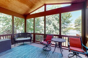 Interior - Lakefront retreat with private dock, kayaks, volleyball, firepit, Ping-Pong (Bumpass)