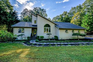 Exterior - Dog-Friendly Home with Free WiFi, Central AC, Firepit, & Furnished Deck (Mineral)