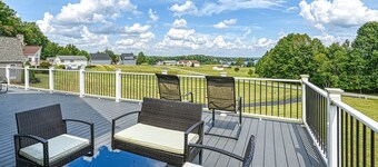 Dog-Friendly Retreat W/ Lake Views, Large Deck, Game Room, & High-Speed WiFi