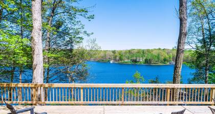 Secluded Lakefront Gem W/ Free WiFi, Two-Level Deck, Private Dock & Great Views