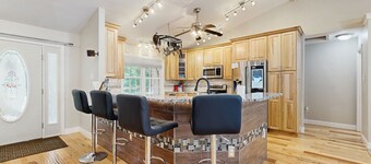 Relaxing Lake Anna getaway with games, fire pit, deck & room to unwind